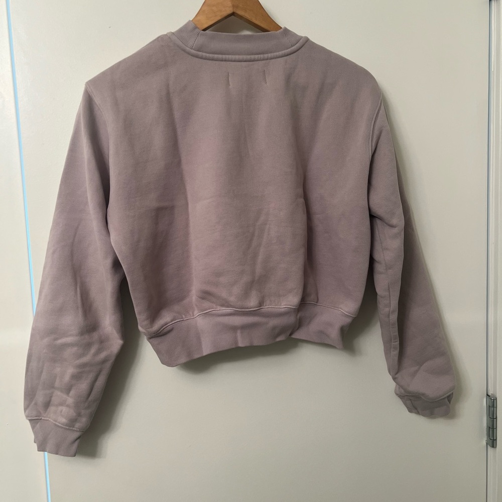 Tna Cozy Fleece Perfect Hi-Neck Sweatshirt - Size Small - Picture 3 of 4